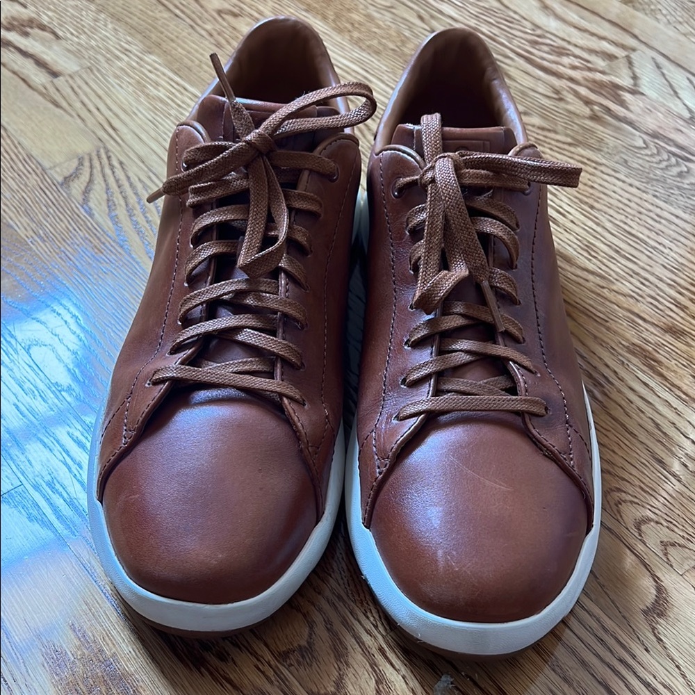 Cole Haan GrandPro Brown leather sneakers